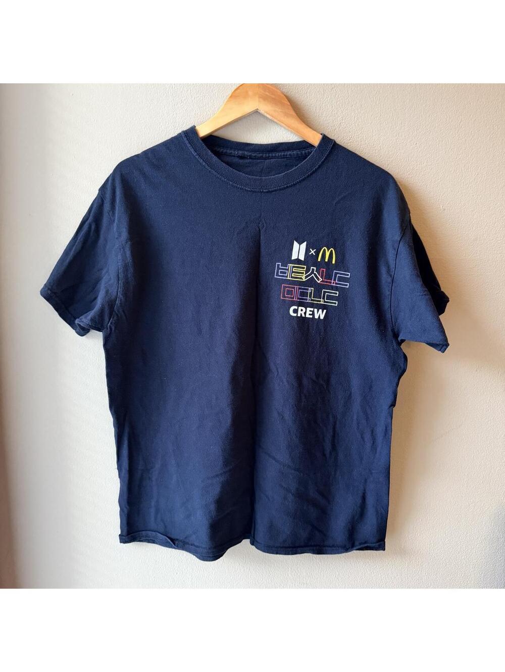 BTS x McDonald’s 2021 The BTS Meal Employee Crew T-Shirt